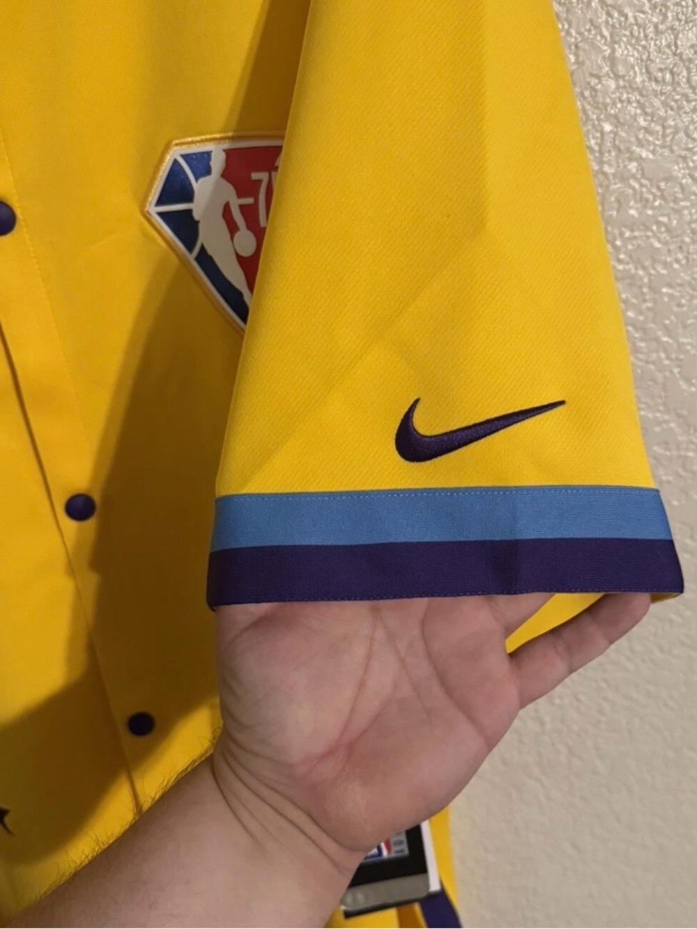 Nike Los Angeles Lakers Showtime City Edition Warm Up Team Issue Rare XXXL - Picture 3 of 7